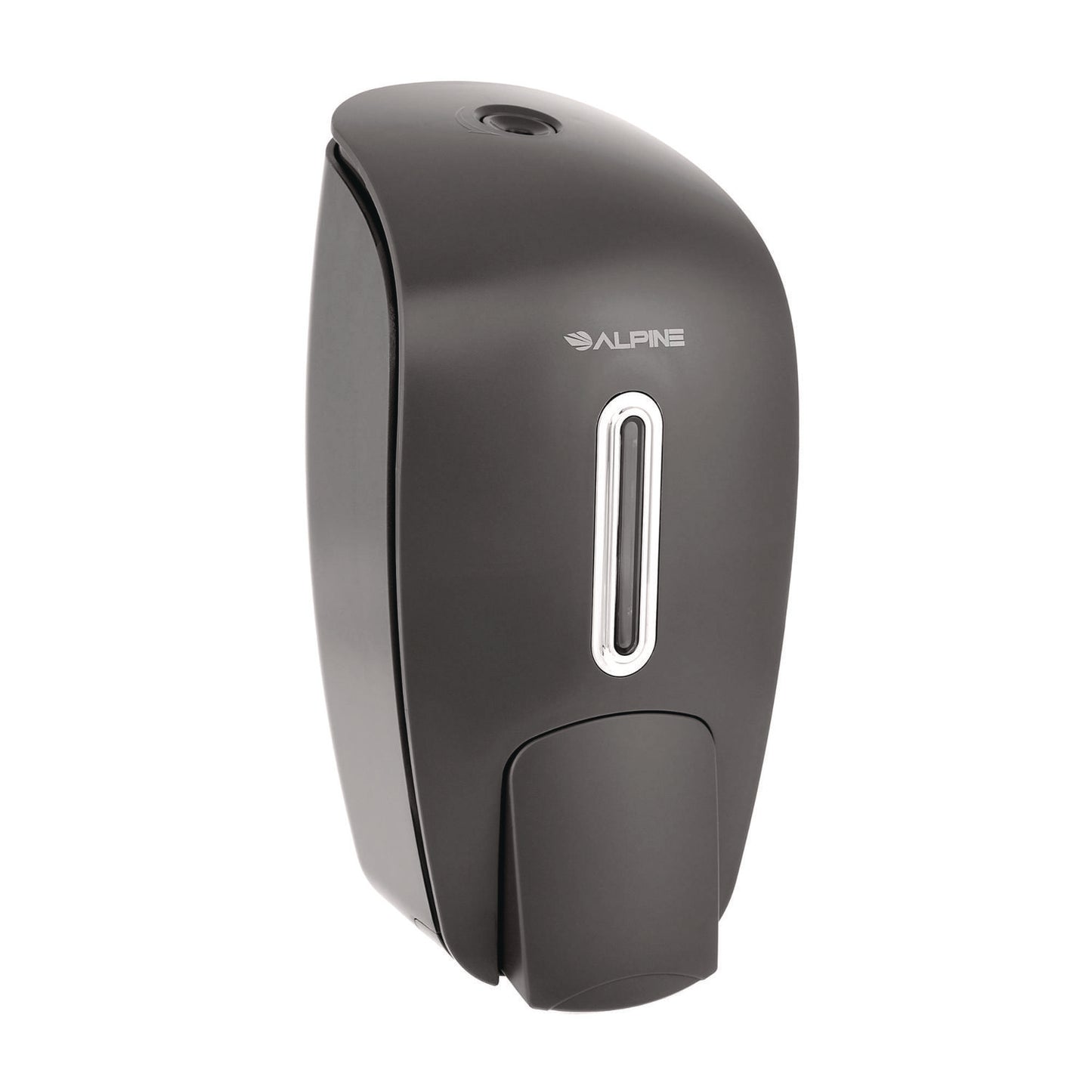 Alpine Surface Mounted Soap and Hand Sanitizer Dispenser, 27 oz, 4.1 x 4.6 x 9.6, Gray (ALHALP425GRY)