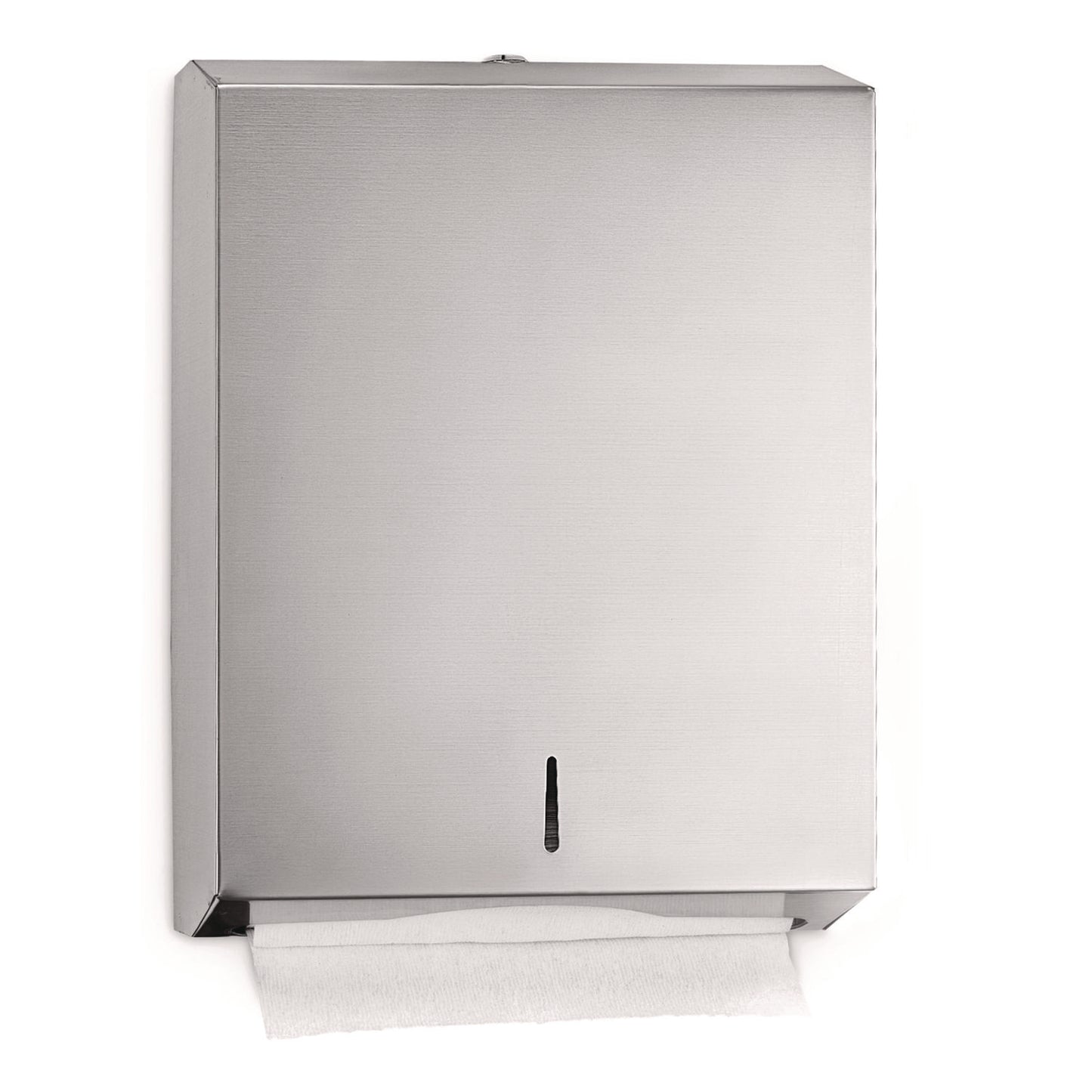 Alpine Vertical C-Fold/Multi-Fold Paper Towel Dispenser, 14.5 x 4 x 11.2, Brushed Stainless Steel (ALHALP480)