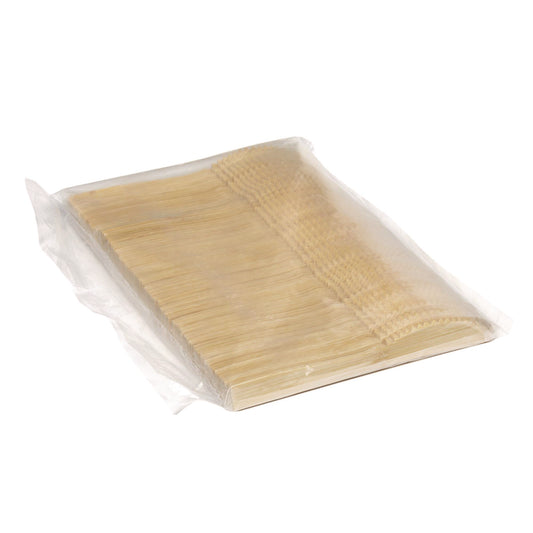 Dixie Bamboo Cutlery, Knife, Light Golden, 100/Pack, 10 Packs/Carton (DXEANKBAM)