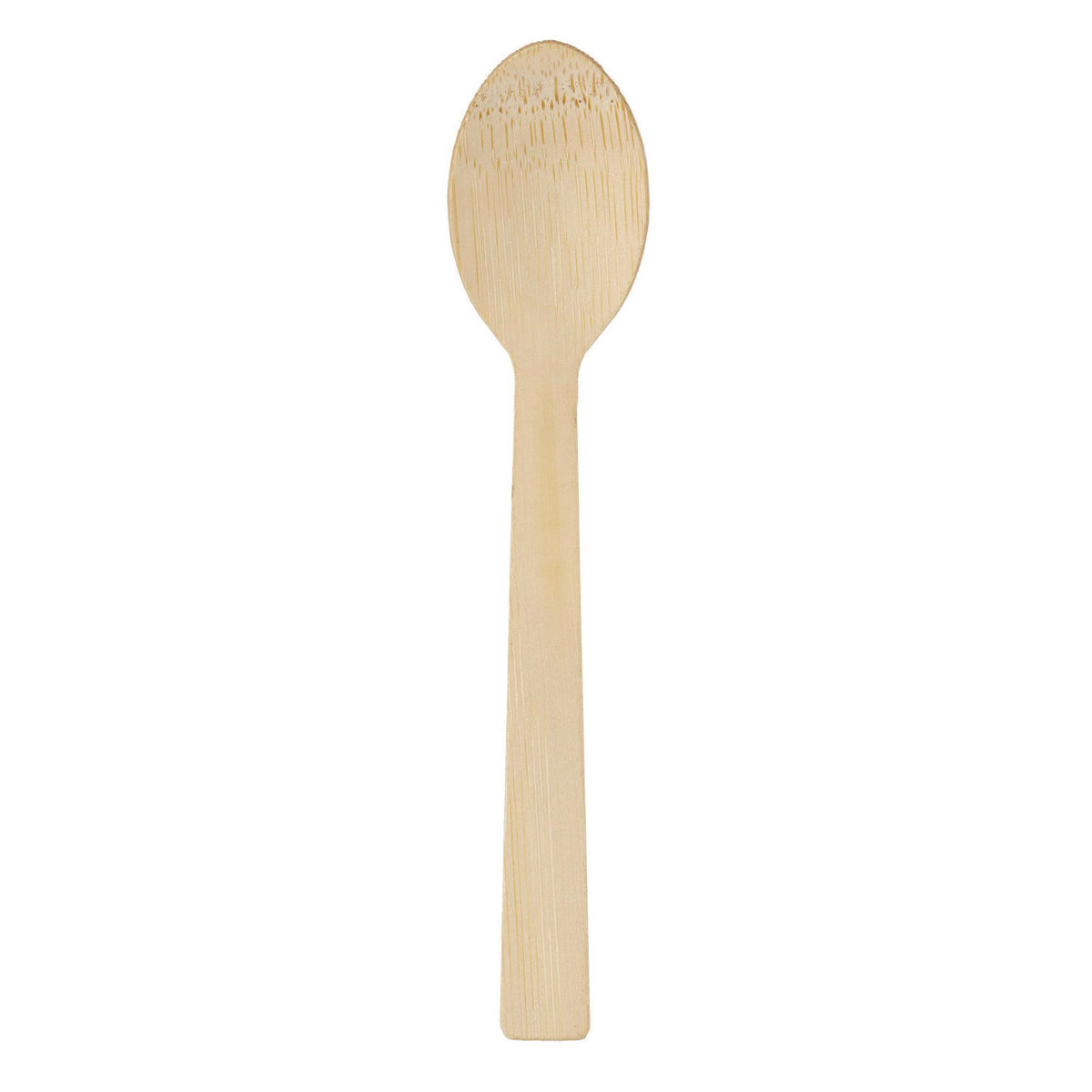 Dixie Bamboo Cutlery, Spoon, Light Golden, 100/Pack, 10 Packs/Carton (DXEANSBAM)
