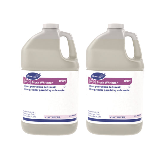 Diversey Suma Block Whitener, 1 gal Bottle, 4/Carton (DVO101109766)