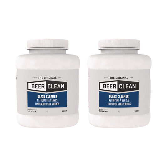 Diversey Beer Clean Glass Cleaner, Unscented, Powder, 4 lb. Container (DVO990201)