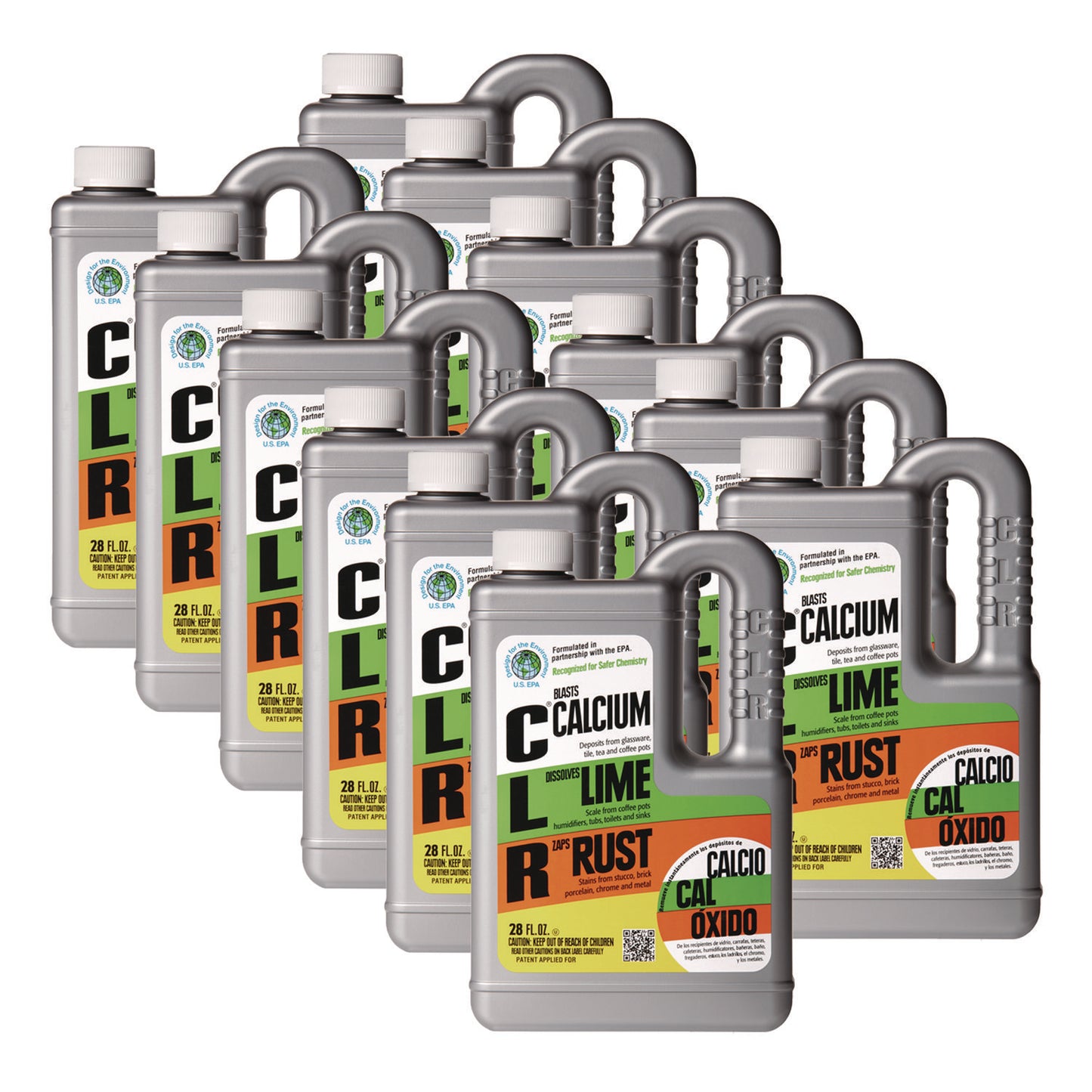 AbilityOne 6850016284767, SKILCRAFT Calcium, Lime and Rust Remover, 28 oz Bottle, 12/Carton