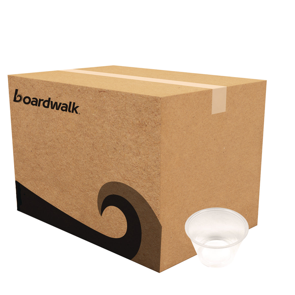 Boardwalk Souffle/Portion Cups, 4 oz, Polypropylene, Translucent, 2,500/Carton (BWKPRTN4TS)