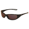 KleenGuard V40 HellRaiser Safety Glasses, Black Frame, Blue Mirror Lens (KCC20543)