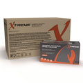 Xtreme by AMMEX DT Nitrile Disposable Gloves, Powder-Free, XX-Large, 6 mil Thick, 9.5" Long, Orange, 100/Box, 10 Boxes/Carton (XODN49100)