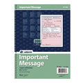 Adams Important Message Book, Two-Part Carbonless, 4 Forms/Sheet, 200 Forms Total (ABFSC1184D)