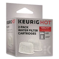 Keurig Replacement Charcoal Water Filter Cartridge, 2/Pack (2407403)