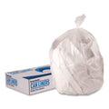 Boardwalk Low-Density Waste Can Liners, 16 gal, 0.5 mil, 24 x 32, Clear, Perforated Roll, 500/Carton (243205CL)