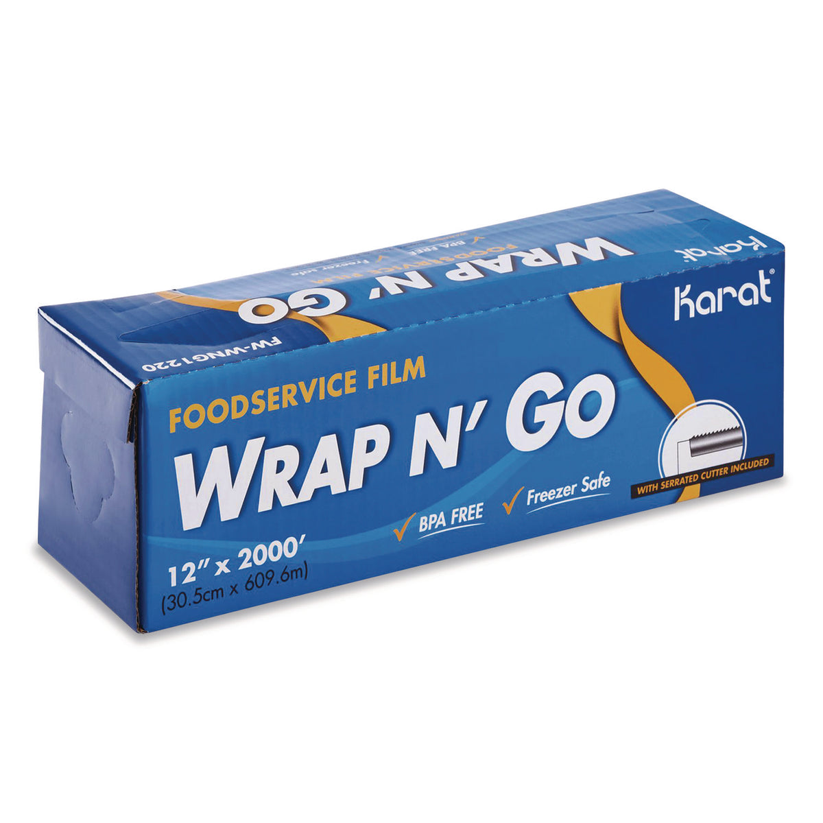 Karat Food Wrap, 12" x 2,000 ft (FWWNG1220)