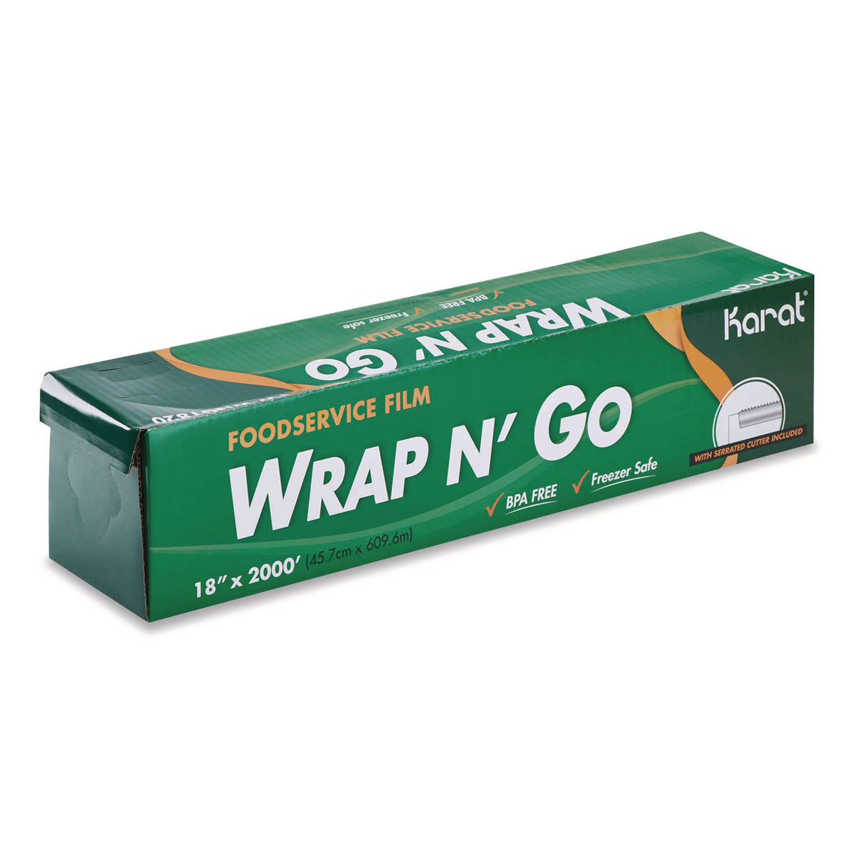 Karat Food Wrap, 18" x 2,000 ft (FWWNG1820)