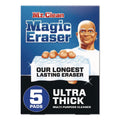 Mr. Clean Magic Eraser Ultra Thick, White, 5/Pack (12413PK)