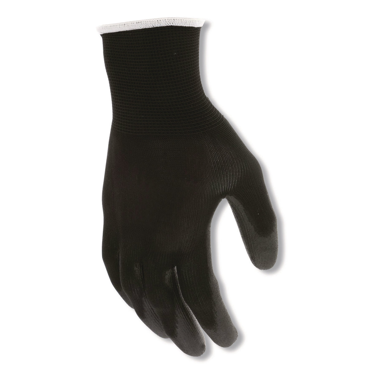MCR Safety Work Gloves, 10" Long, Medium, Black, 12 Pairs (B96699MDZ)