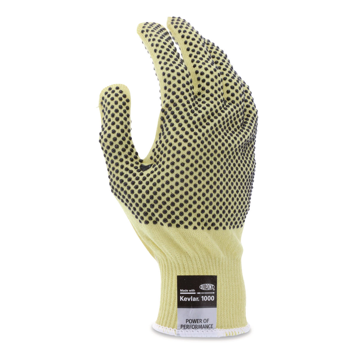 MCR Safety CutPro Kevlar Gloves, Reversible, 10" Long, Small, Yellow/Black, Pair (9396S)