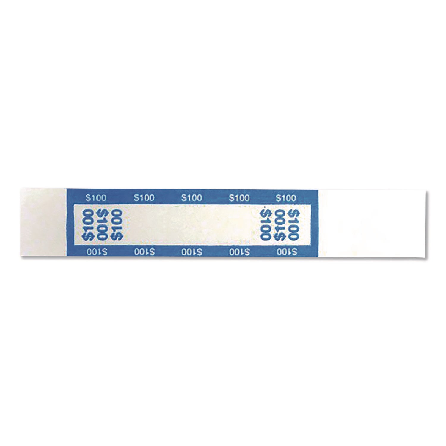 CONTROLTEK Currency Straps, $100, Self-Adhesive, 1,000/Pack (560016)