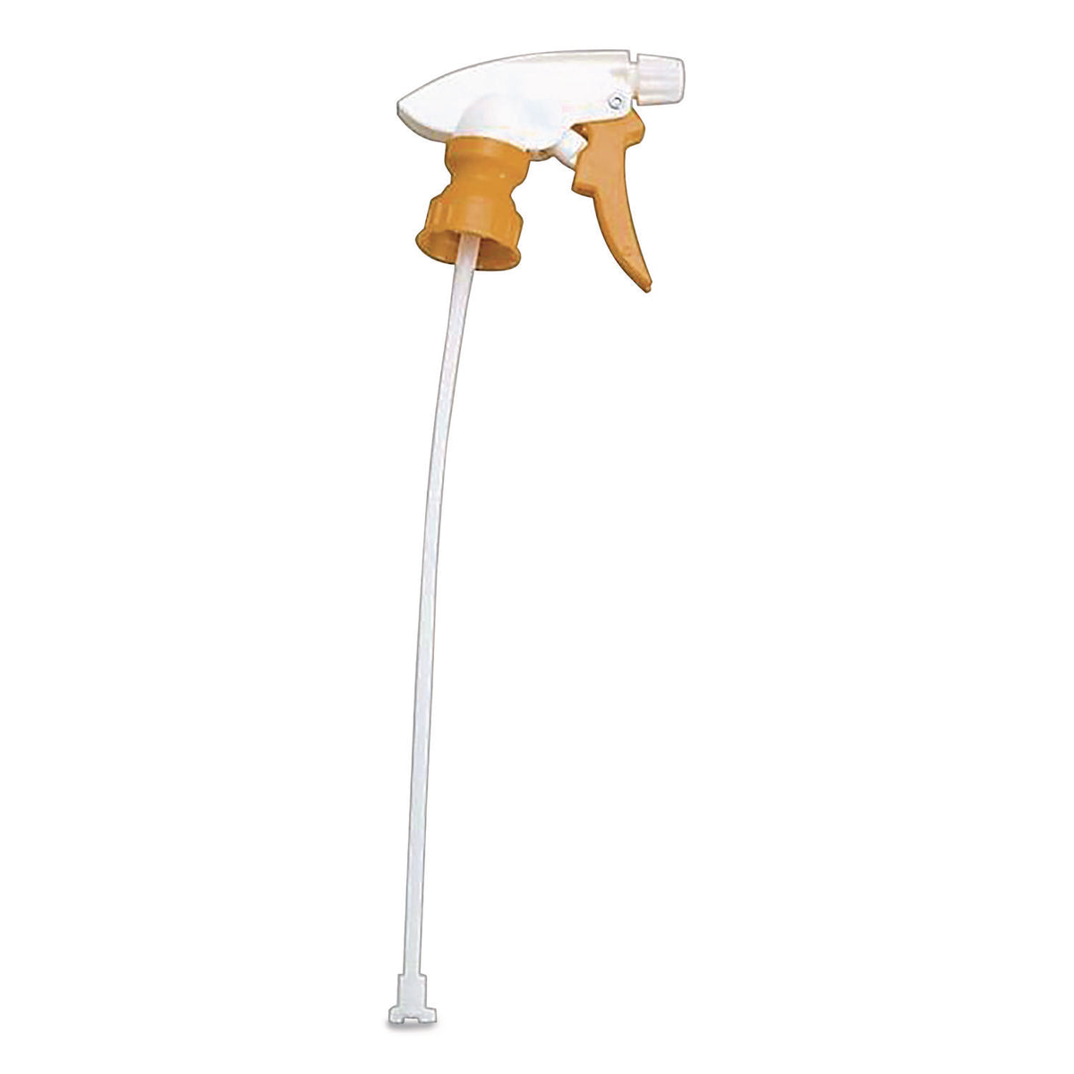 Impact Chemical Resistant Trigger Sprayer, 9.88" Tube, Fits 32 oz Bottles, Yellow/White (60192491EA)