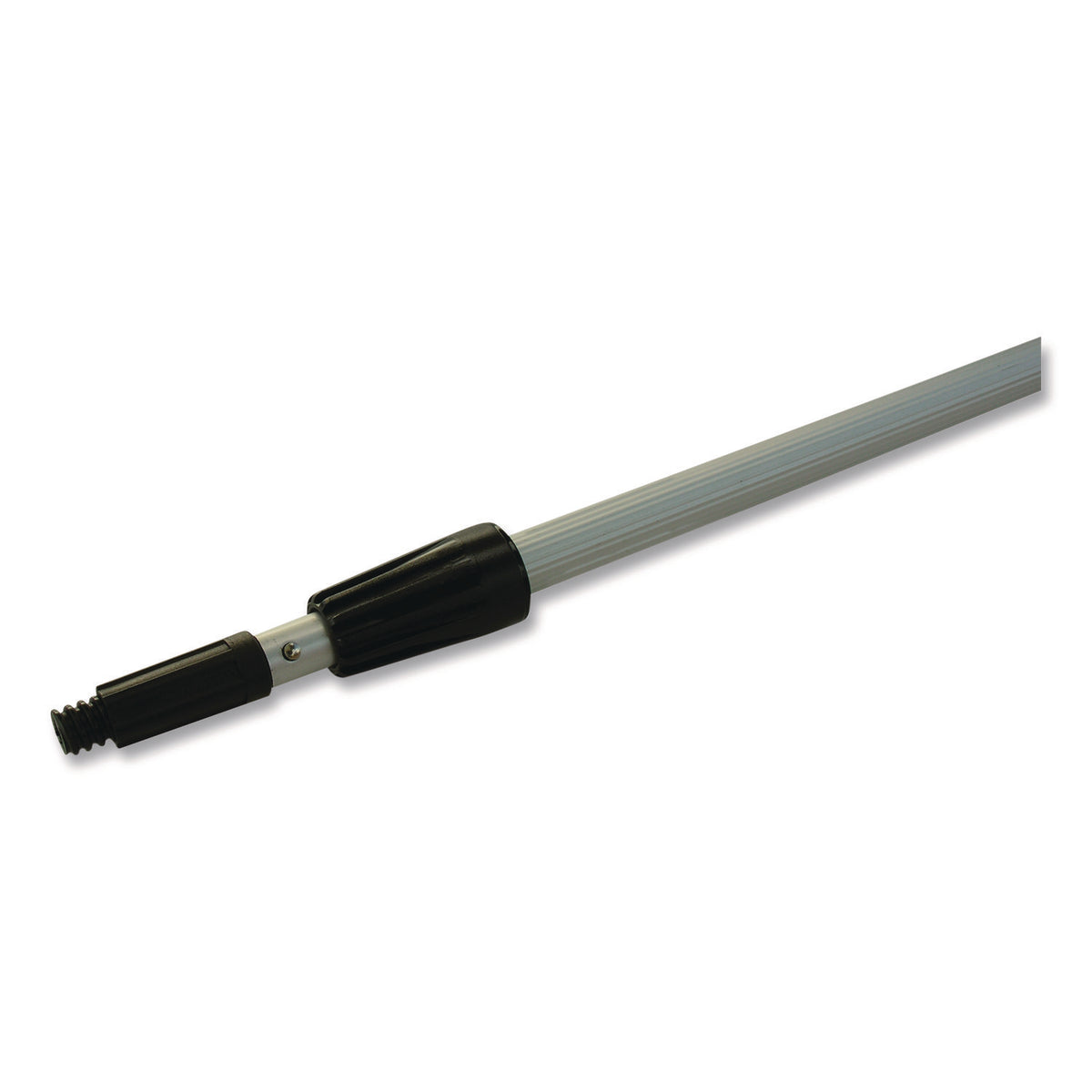Boardwalk Aluminum Extension Pole, 96", Silver/Black (8POLE6)