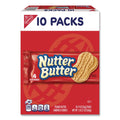 Nabisco Nutter Butter, Peanut Butter, 1.9 oz, 4 Cookies/Pack, 10 Packs/Box (07835)