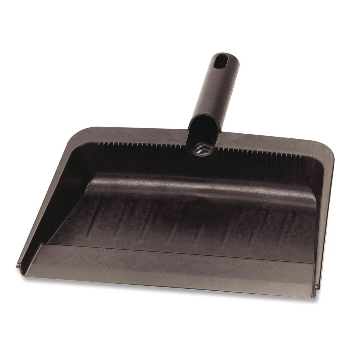 Carlisle Flo-Pac Flexible Plastic Dustpan, 8 x 12, Plastic, Black (36143703)