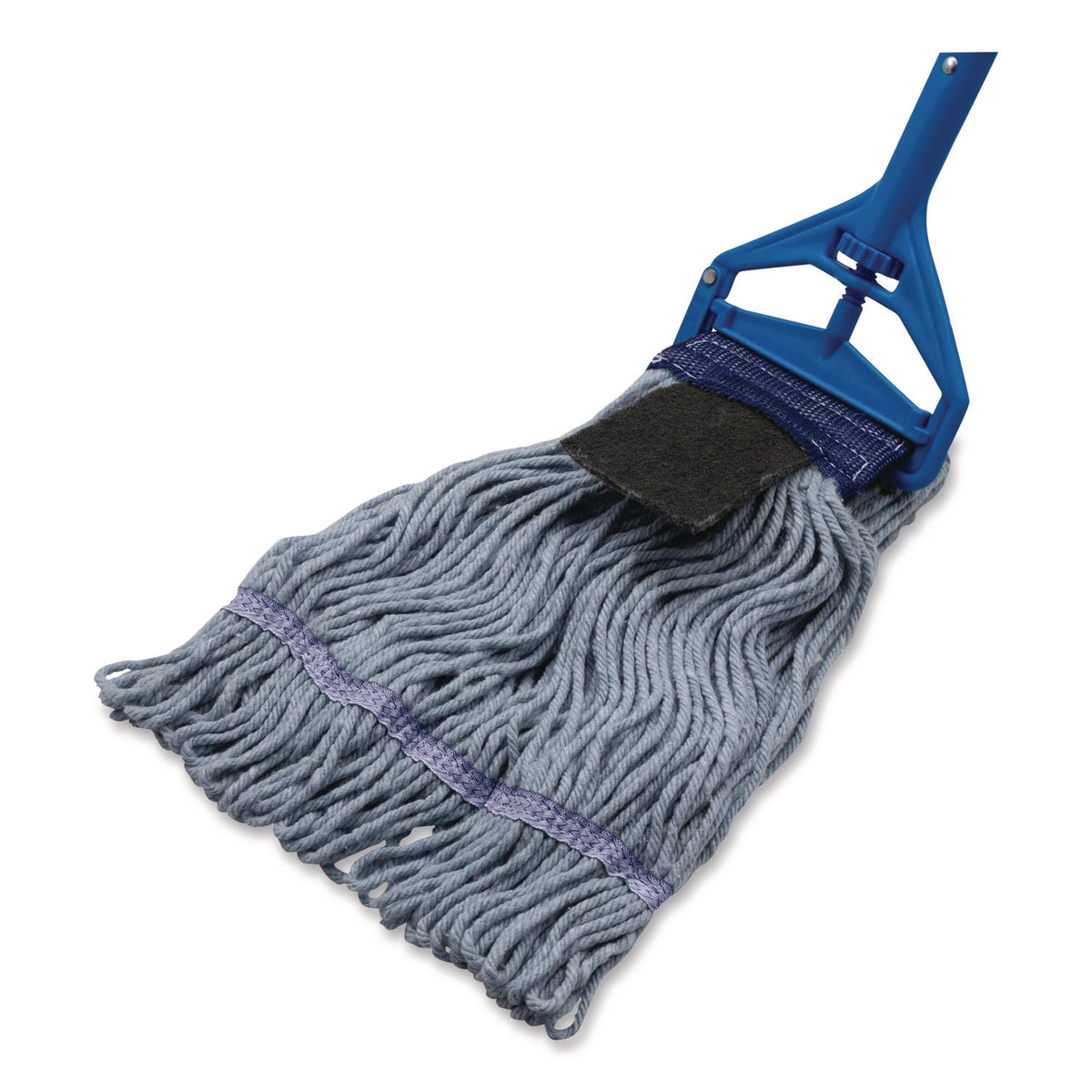 Carlisle Medium Blue Looped-End Mop, Cotton, 36 x 6 x 3, Blue (369418S14)