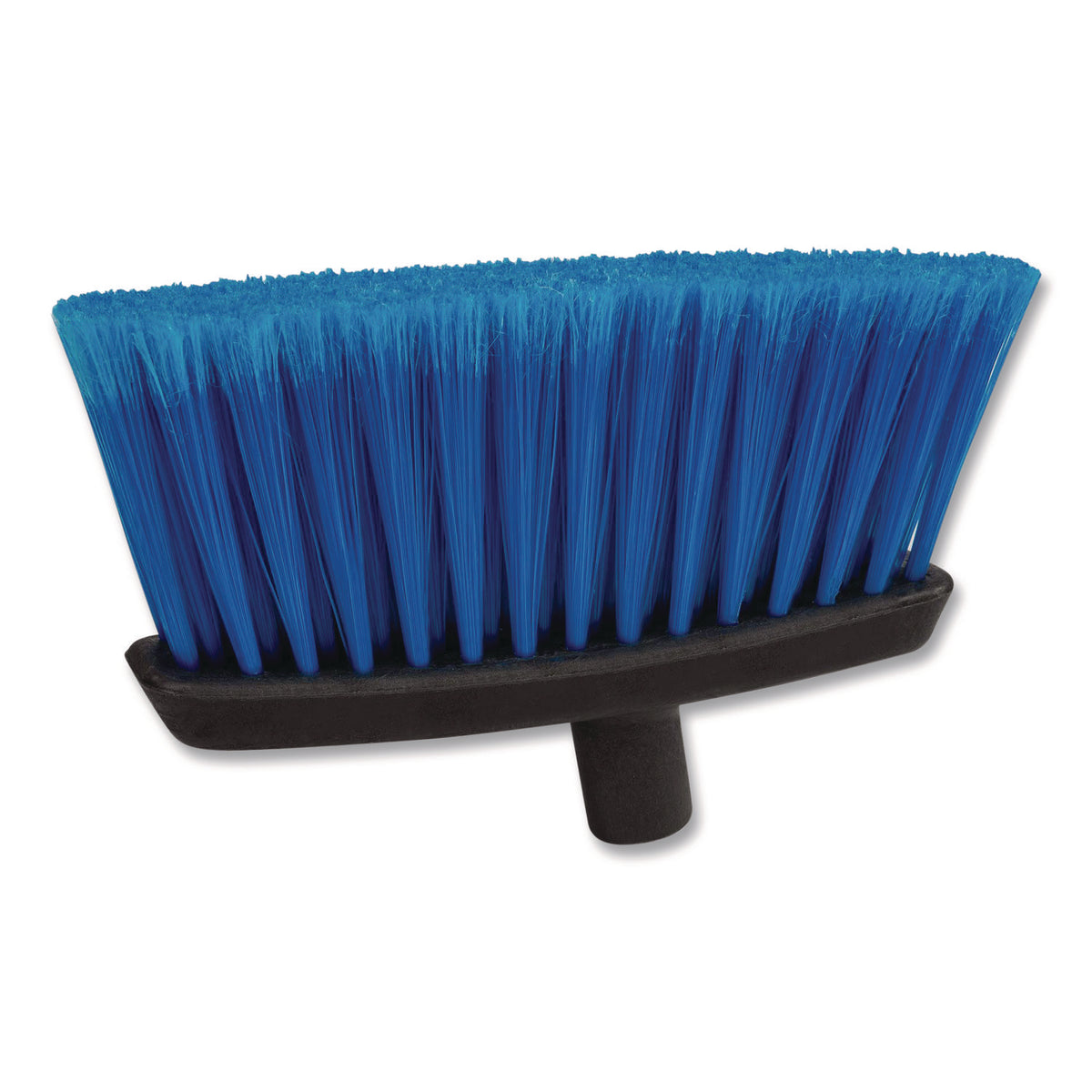 Carlisle Duo-Sweep Flagged Light Industrial Broom Head, 12", Blue/Black (4685314)