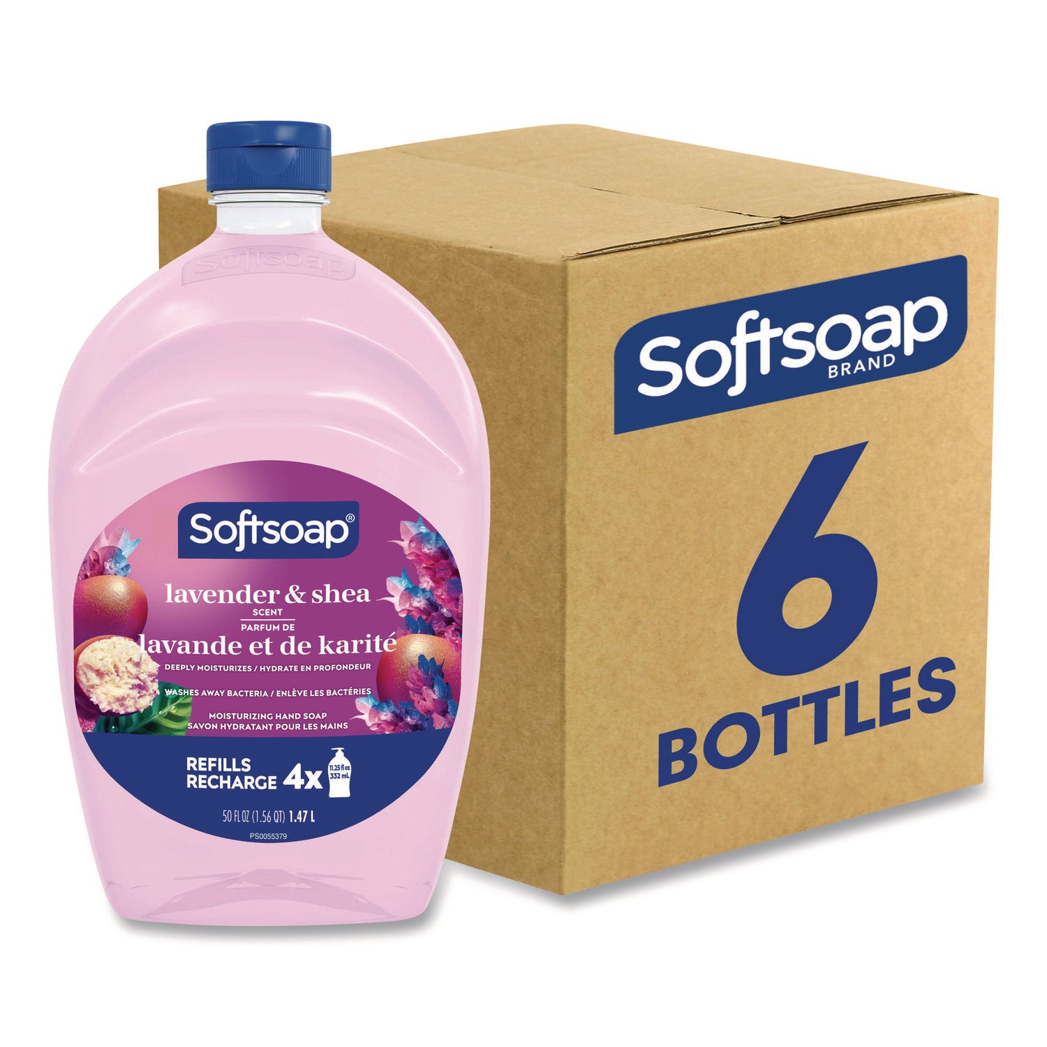 Softsoap Liquid Hand Soap Refills, Lavender Scent, 6/Carton (US07151ACT)