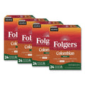 Folgers Colombian Decaf K-Cups, 24/ Box, 4 Boxes/Carton (0570CT)