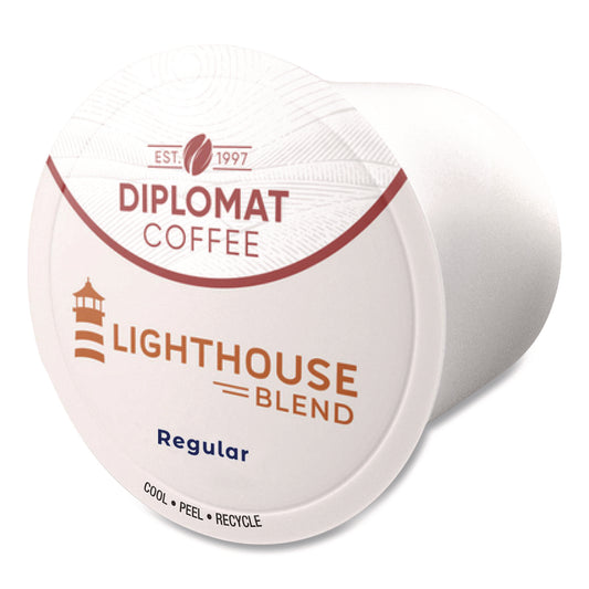 Diplomat Coffee Lighthouse DC-Cup, 10 g, 96/Carton (CDCCUPLH9610)