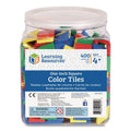 Learning Resources Square Color Tiles, Pre-K to K, 400 Pieces (LER0203)