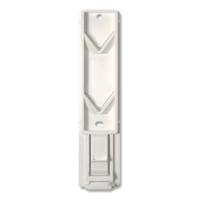 Diversified Hospitality Solutions Single EcoLux Air Dispenser Bracket, For Ecolux Air Pump Dispenser Bottles, 1.19 x 0.44 x 5.69, White, 24/Carton (458883)