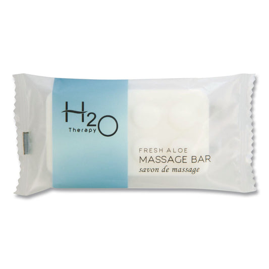 Diversified Hospitality Solutions H2O Therapy Soaps, White Tea and Lemongrass, 1.1 oz Bar, 400/Carton (007095)