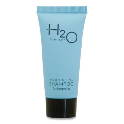Diversified Hospitality Solutions H2O Therapy Shampoo Single Use, White Tea and Lemongrass, 0.85 oz Tube, 300/Carton (007057)