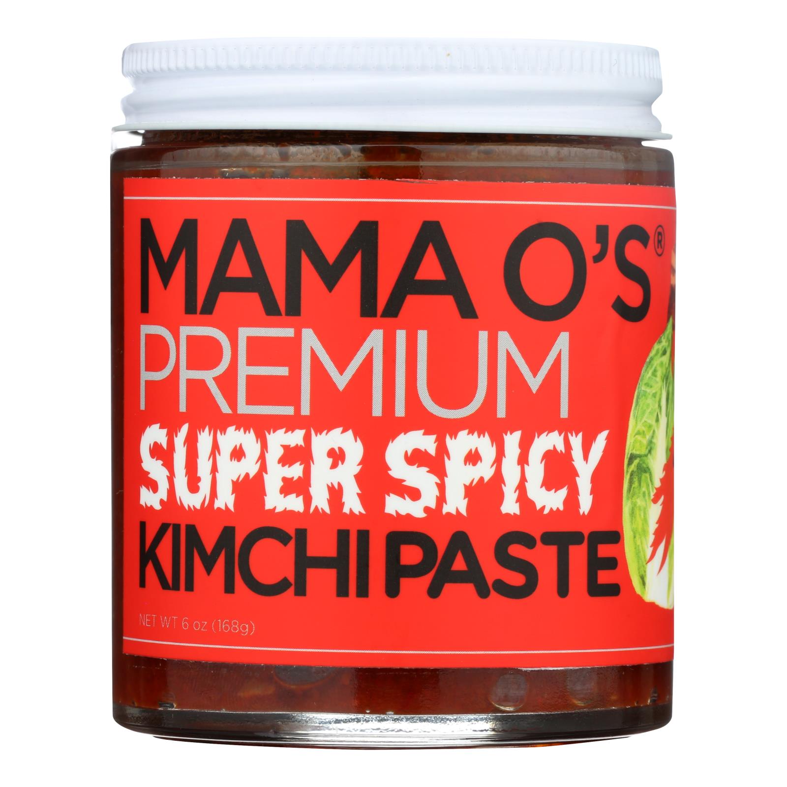 Mama O's Premium Kimchi - Paste Kimchi Spr Spicy Vgn - Case Of 6 - 6 Oz