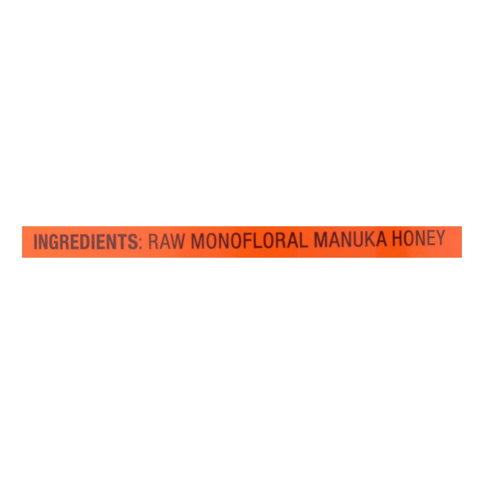 Wedderspoon - Manuka Honey Raw Squeeze Bottle - Case Of 6 - 12 Oz