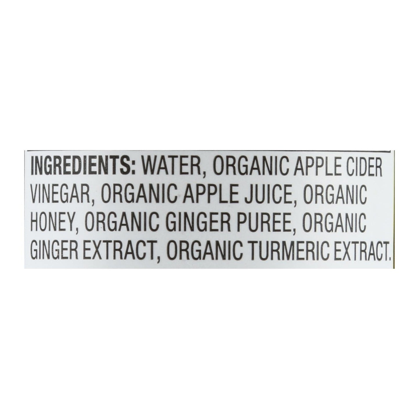 Bragg - Acv Shot Ginger Trmrc - Case Of 4-2 Fz