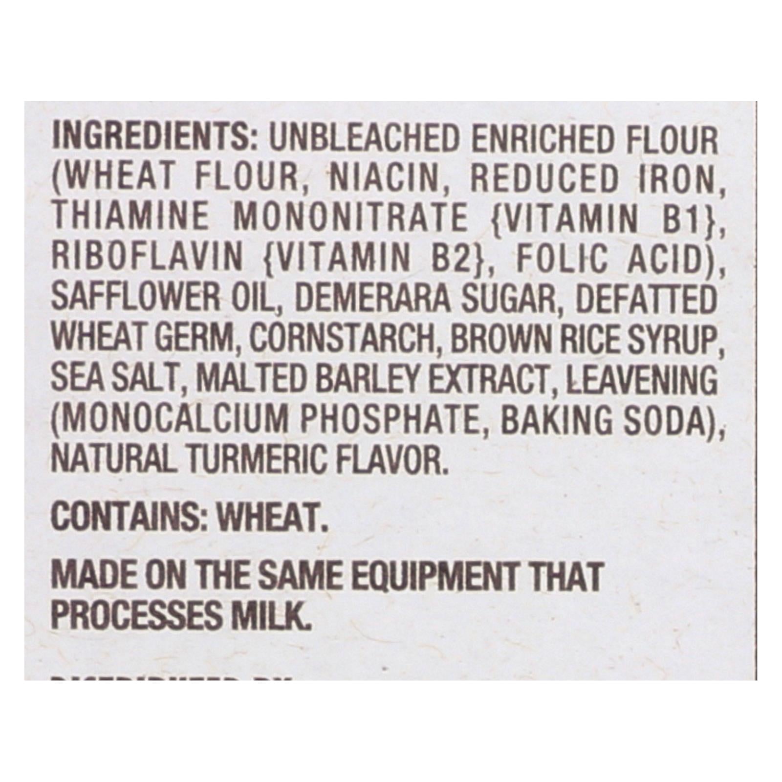 Back To Nature Crispy Wheat Crackers - Safflower Oil And Sea Salt - Case Of 4 - 1 Oz.