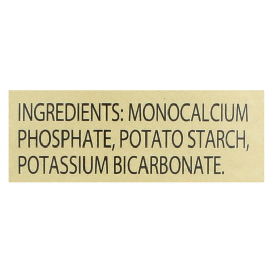 Hain Baking Powder - Featherweight - Case Of 12 - 8 Oz.