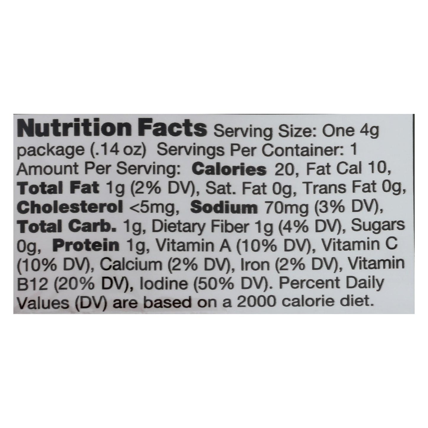 Ocean's Halo - Seawd Snack Chili Lime - Case Of 12 - .14 Oz