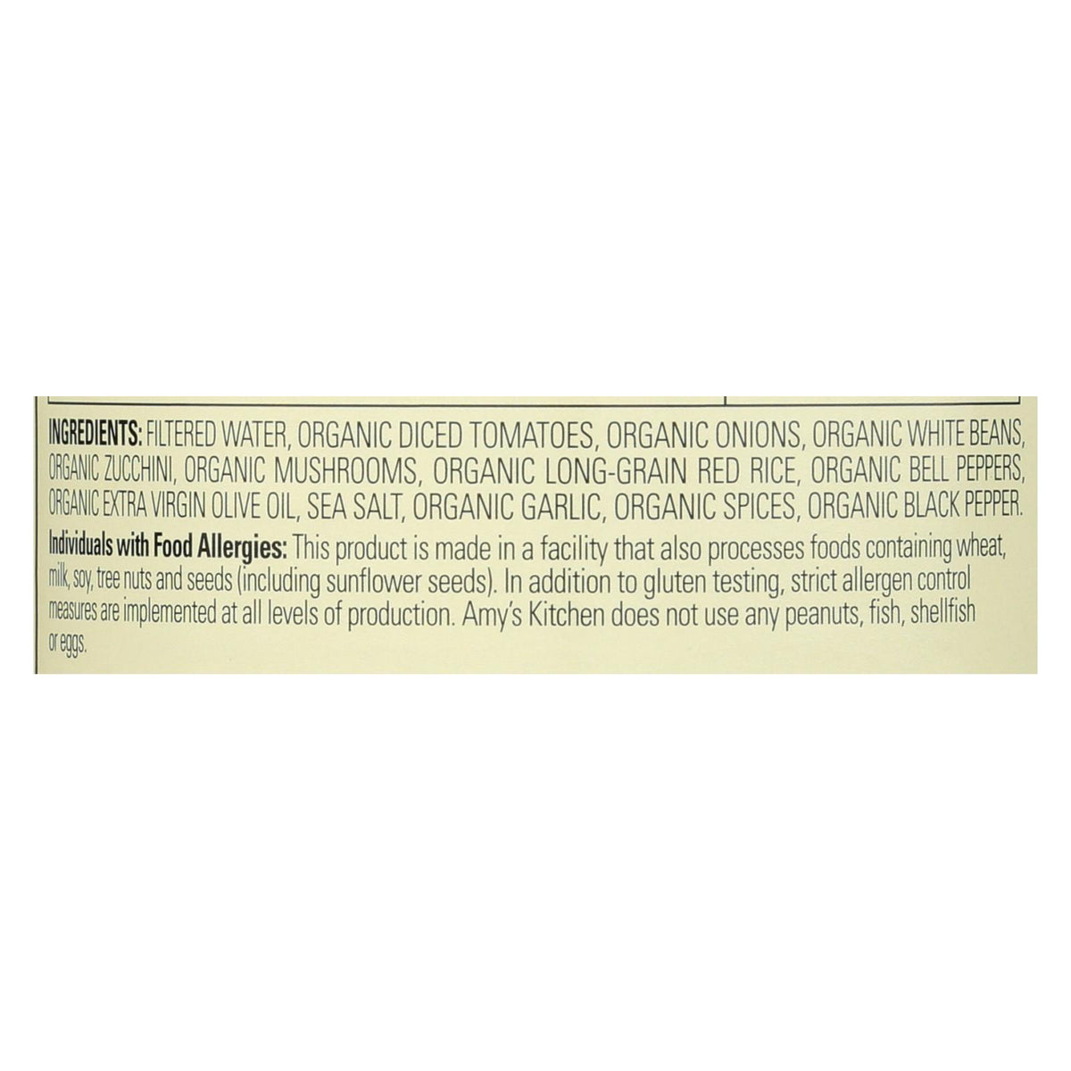 Amy's - Soup Hearty French Country Vegetable - Case Of 12 - 12.4 Oz