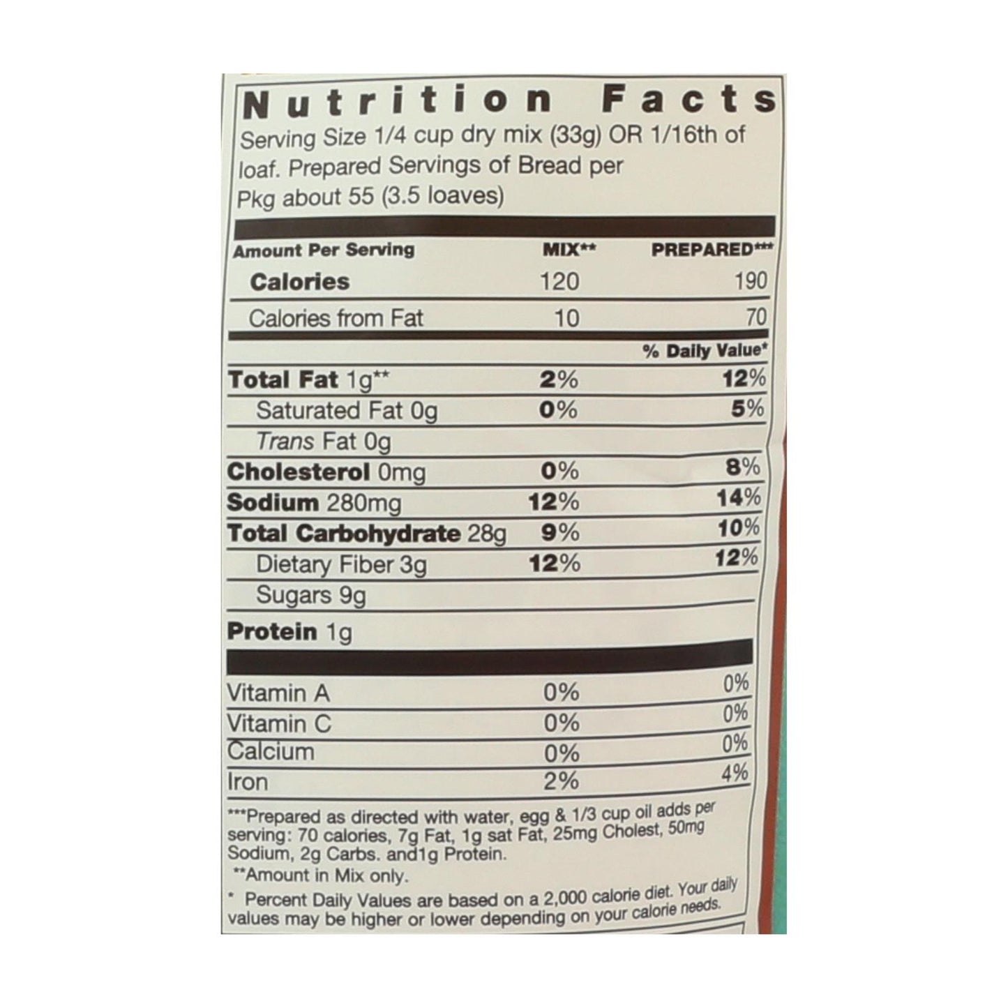 Pamela's Products - Bread Mix - Case Of 3 - 4 Lb.