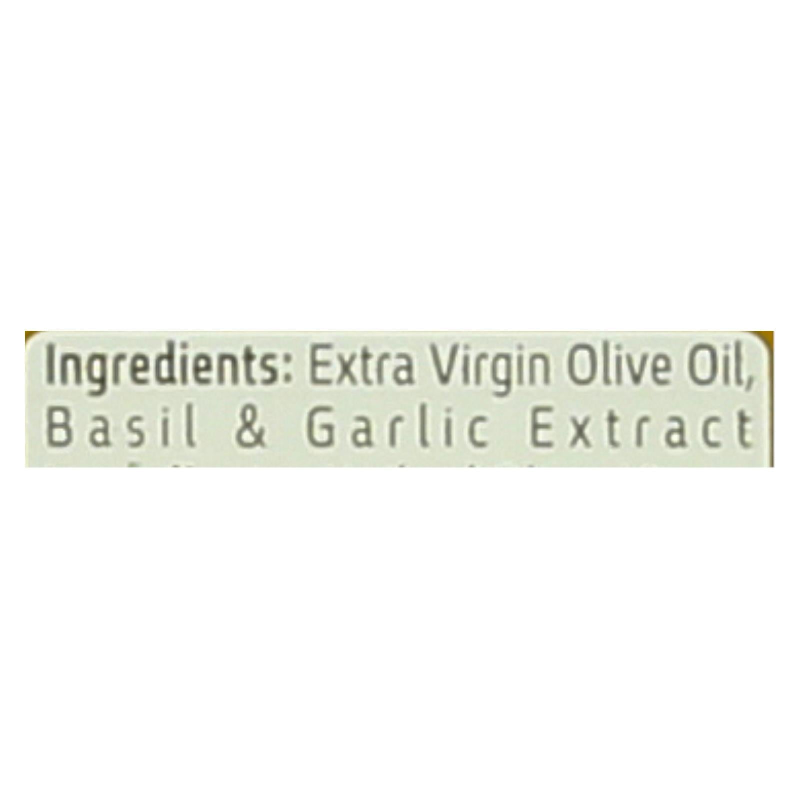 Zeta Oil Oil - Basil Garlic - Case Of 6 - 8.45 Fl Oz