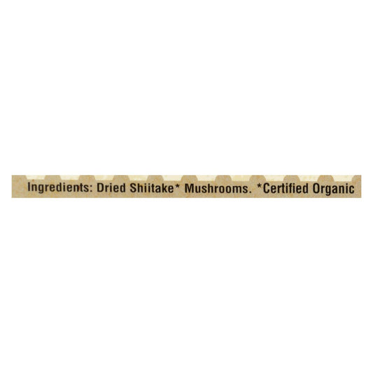 Fungus Among Us Mushrooms - Organic - Dried - Shiitake - 1 Oz - Case Of 8