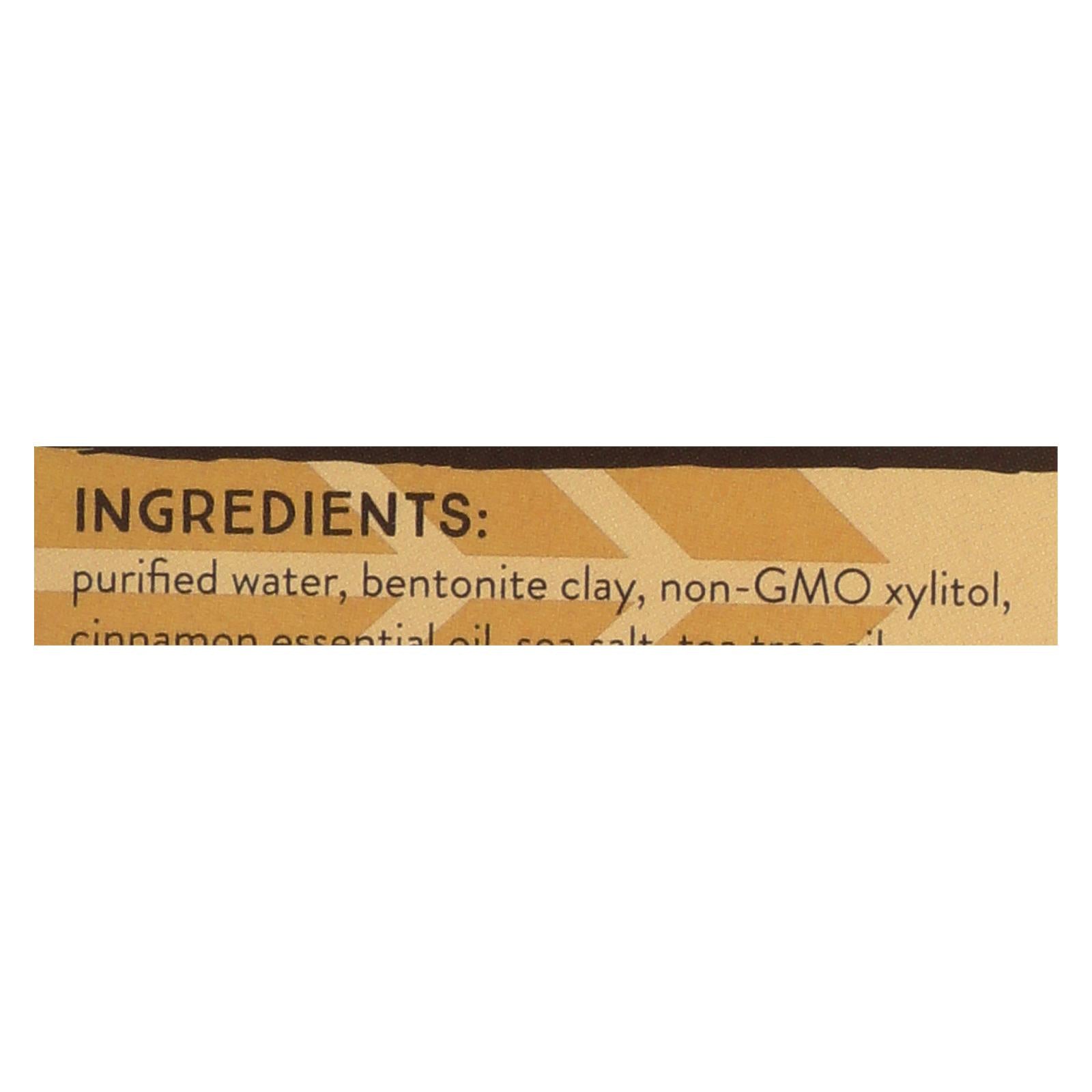 Redmond Trading Company Earthpaste Natural Toothpaste Cinnamon - 4 Oz