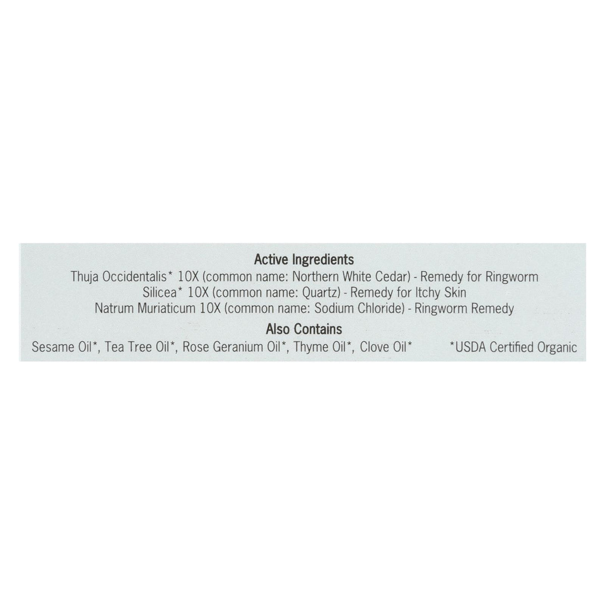 Forces Of Nature - Organic Ringworm Control - 11 Ml