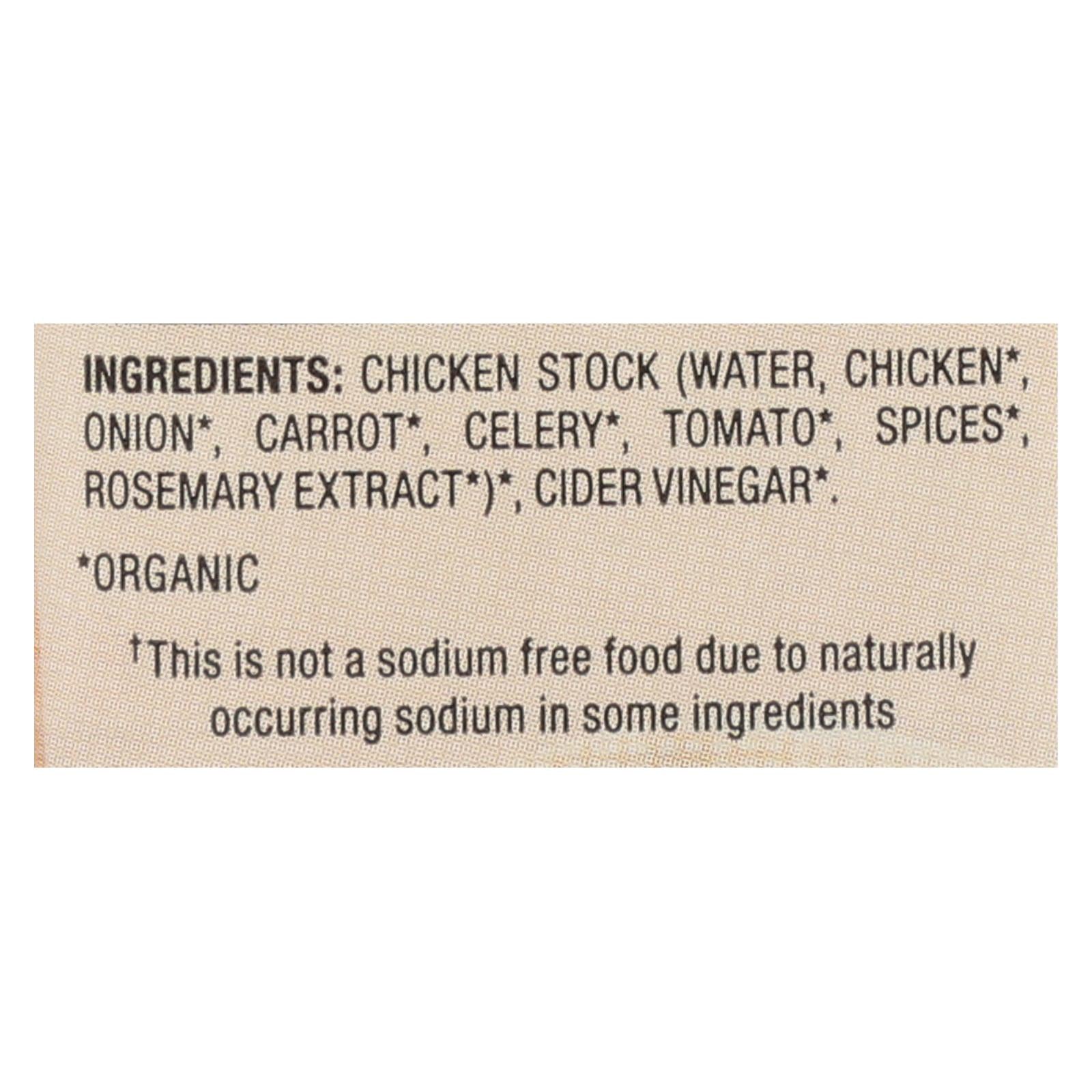 Pacific Natural Foods Bone Broth - Chicken - Case Of 12 - 8 Fl Oz.