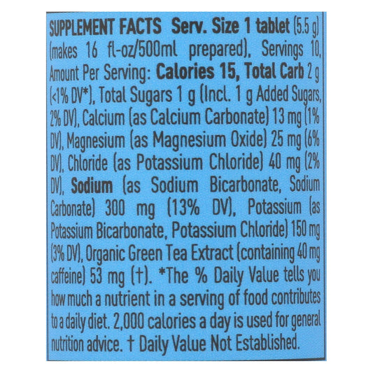 Nuun Hydration Drink Tab - Energy - Lemon-lime - 10 Tablets - Case Of 8