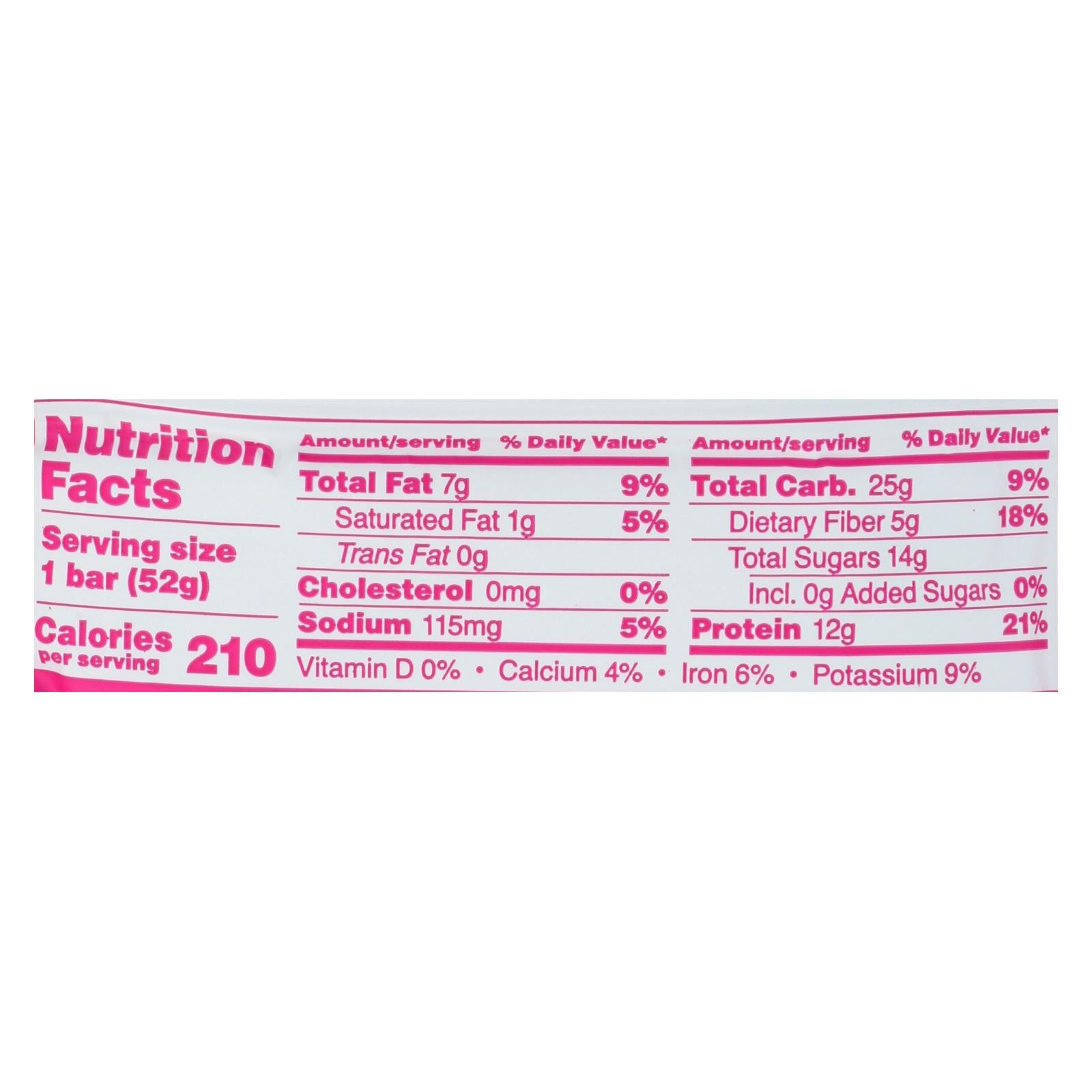 Rxbar - Protein Bar - Mixed Berry - Case Of 12 - 1.83 Oz.