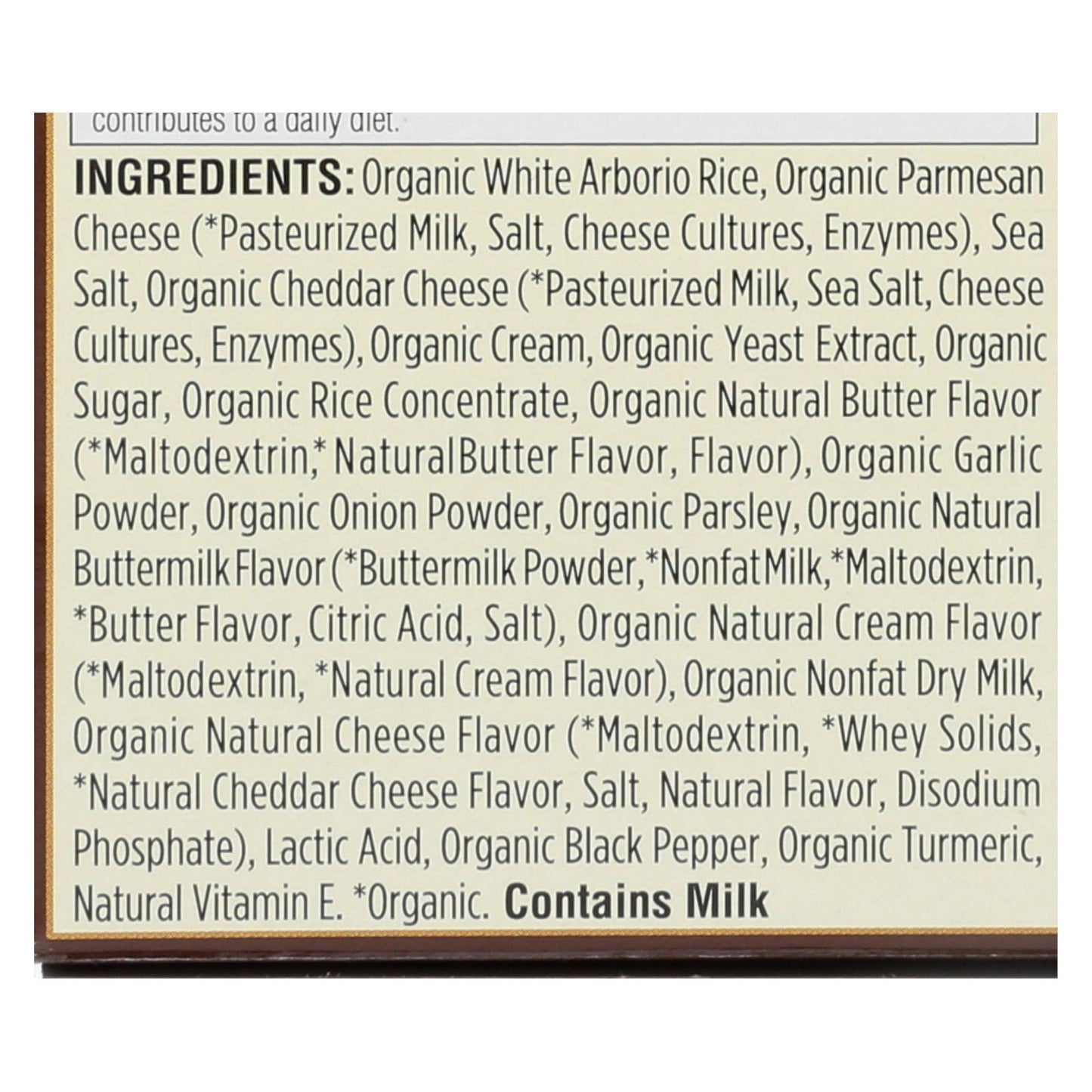 Lundberg Family Farms Organic Risotto - Creamy Parmesan - Case Of 6 - 5.5 Oz