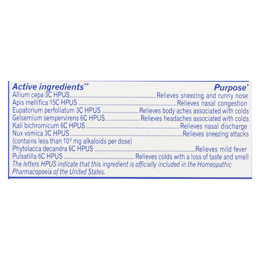 Boiron - Coldcalm - Liquid - 30 Dose - 30 Dose