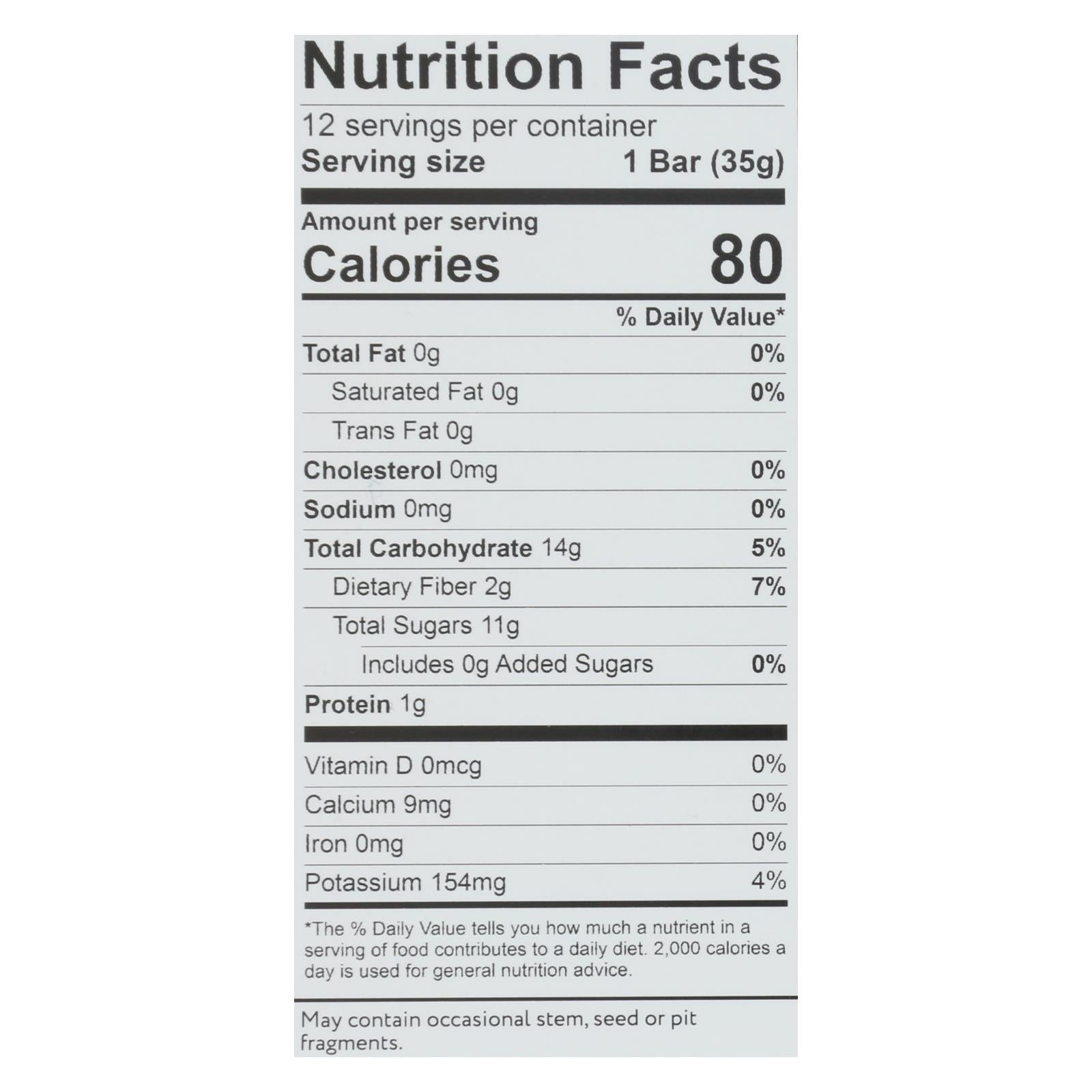 That's It - Fruit Bar Apple & Date - Case Of 12 - 1.2 Oz